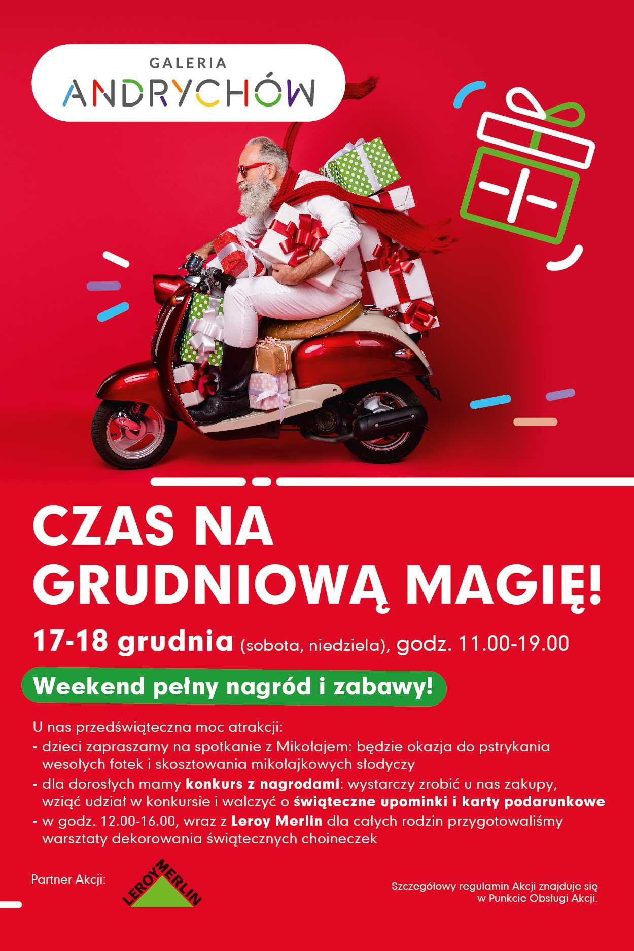 Czas na grudniową magię w Galerii Andrychów!