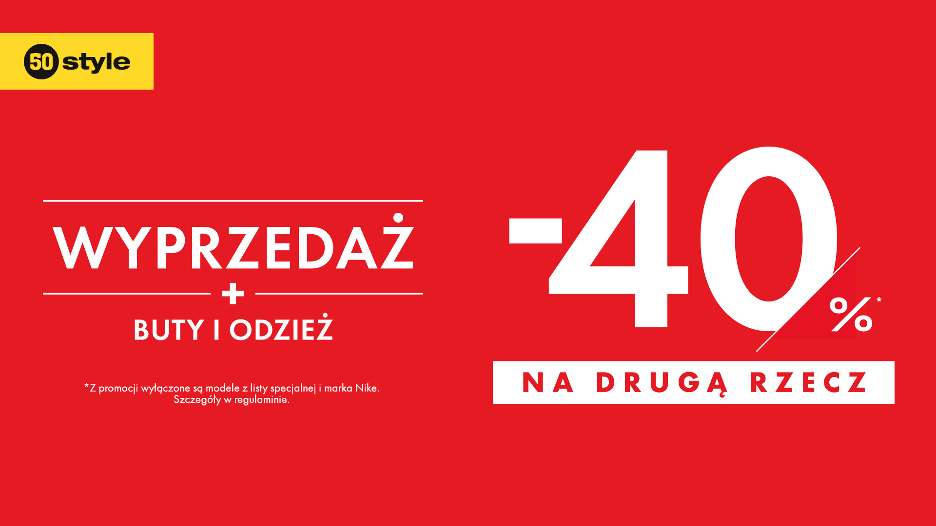 50 style | WYPRZEDAŻ