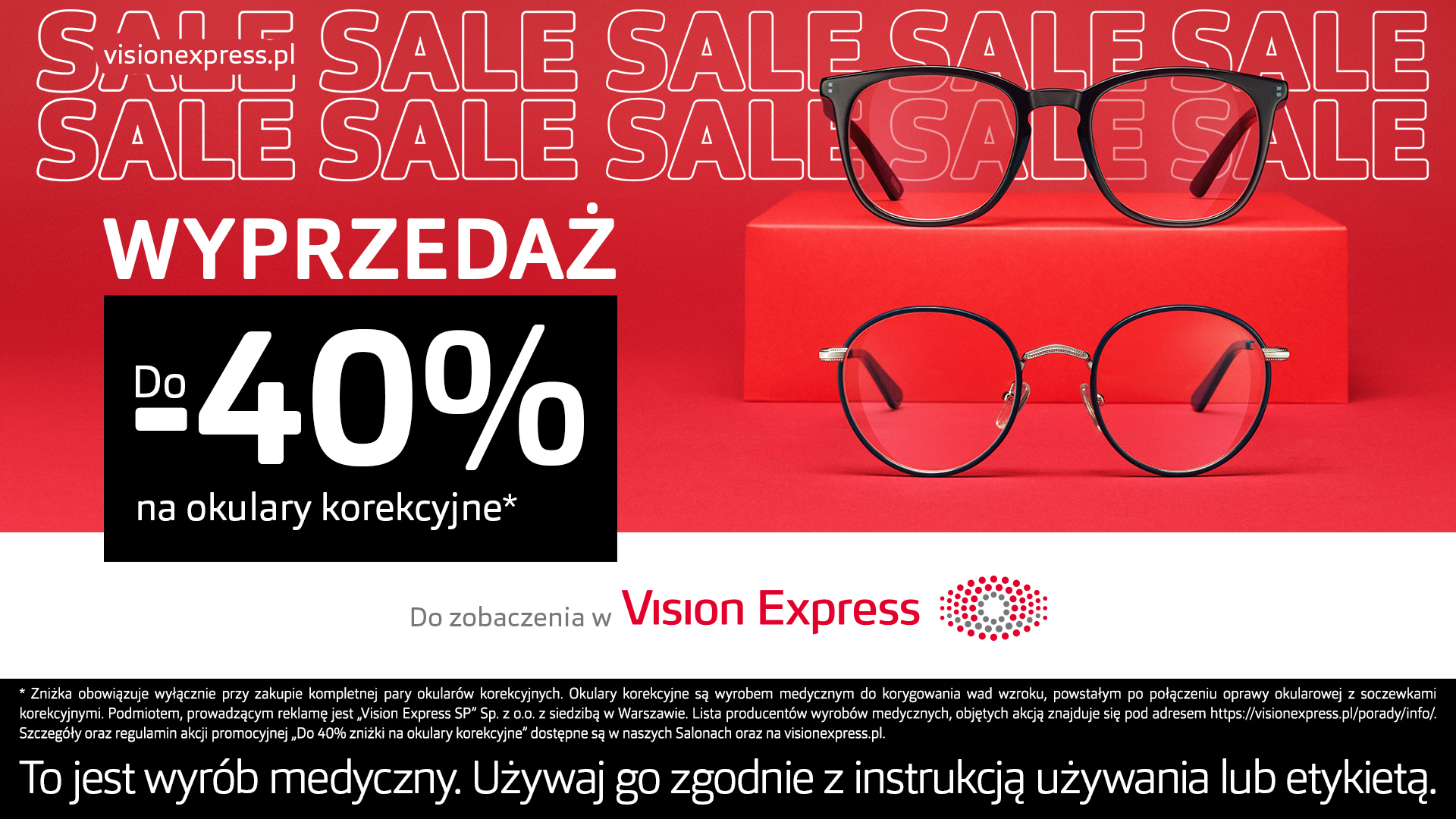 OKULARY KOREKCYJNE NAWET DO 40% TANIEJ*