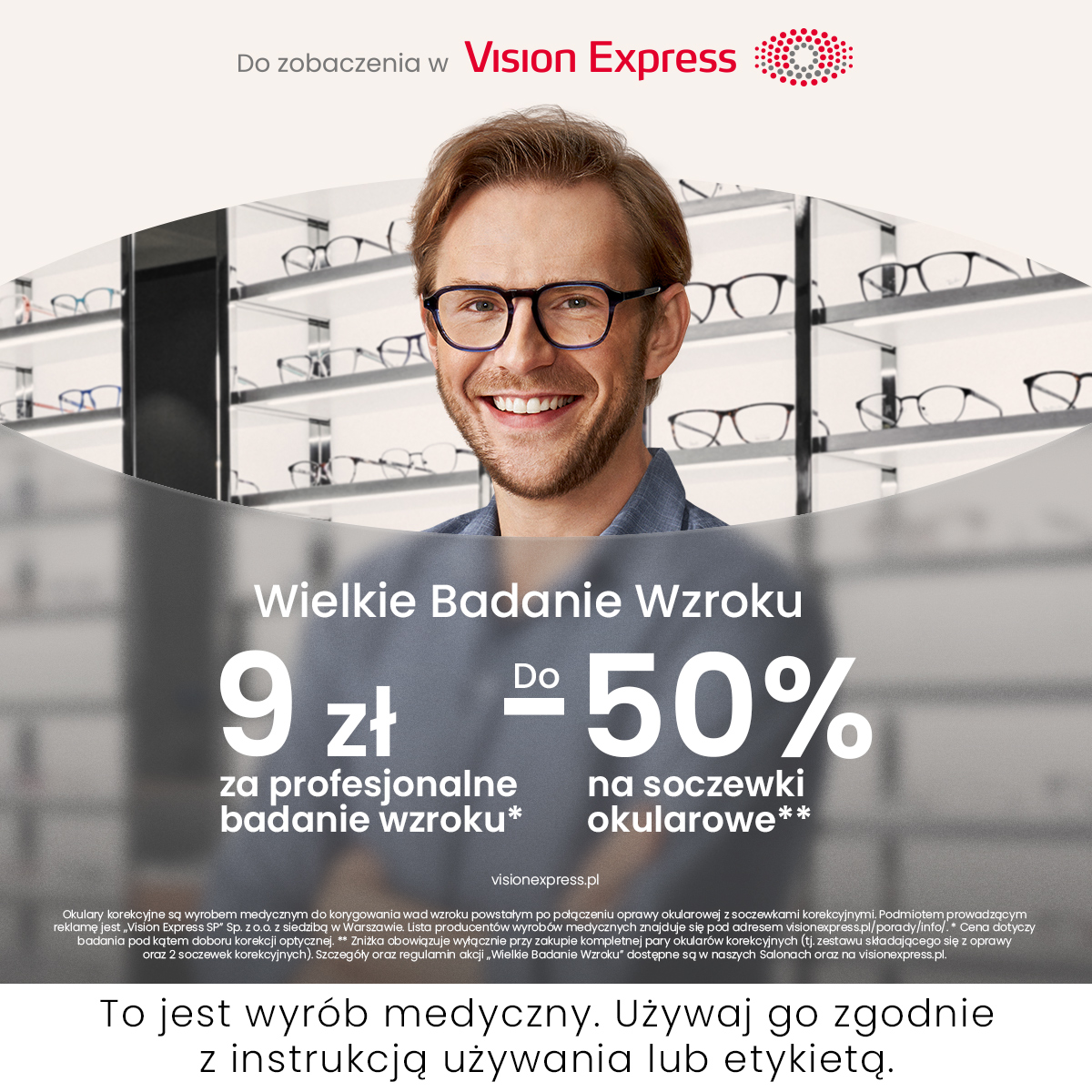 Zapraszamy na Wielkie Badanie Wzroku!