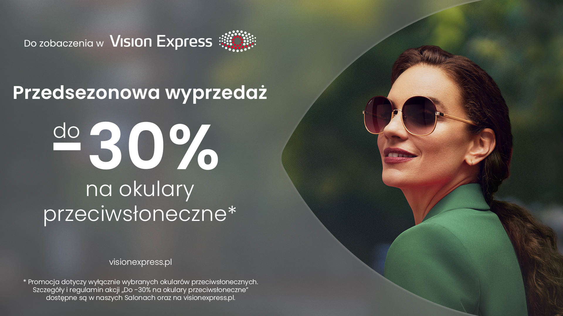 Przedsezonowa wyprzedaż okularów przeciwsłonecznych!
