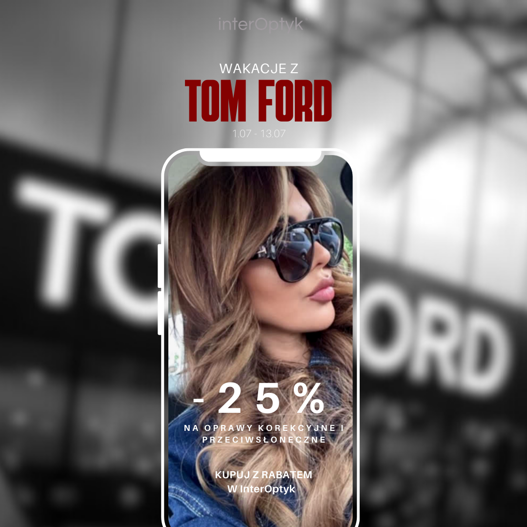 To już ostatnie dni naszej promocji – Wakacje z marką TOM FORD.