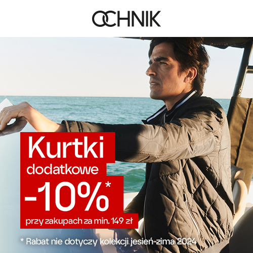 Rabat 10% na kurtki skórzane i nieskórzane!