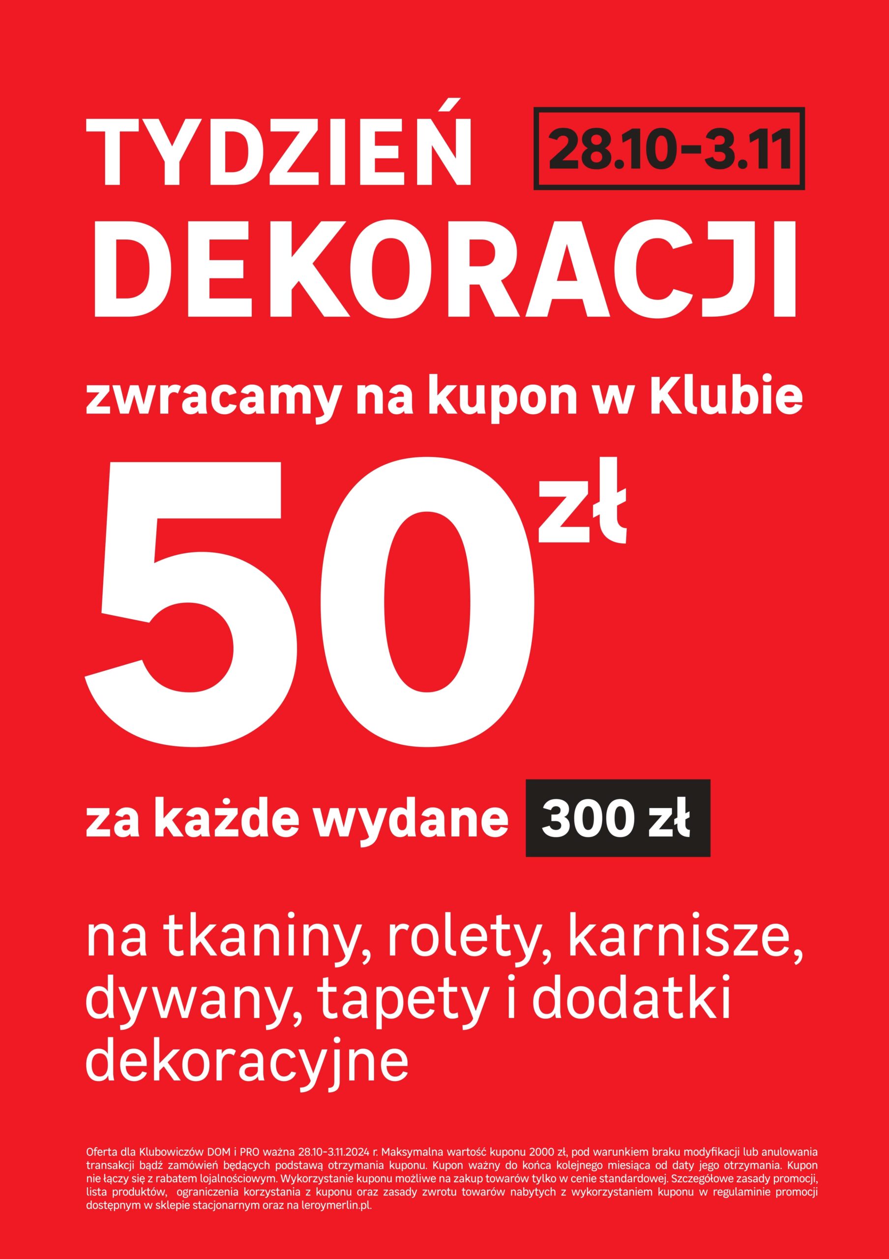 Tydzień dekoracji w Leroy Merlin!