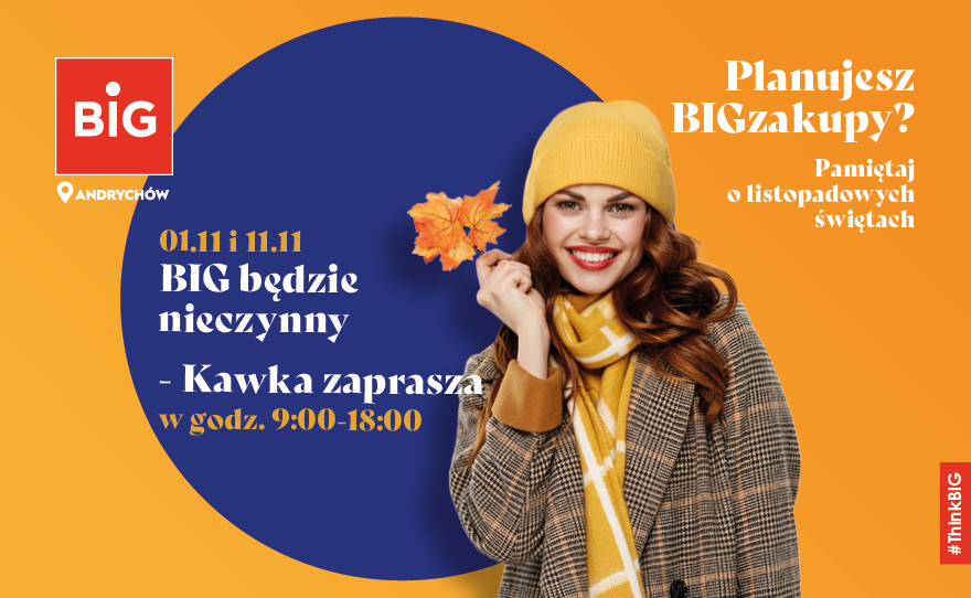 Pamiętaj o listopadowych świętach!