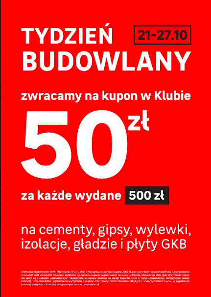Tydzień budowlany w Leroy Merlin!