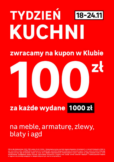 Tydzień KUCHNI w Leroy Merlin!