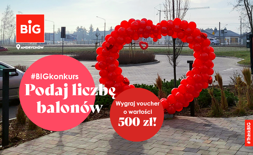Konkurs walentynkowy – podaj liczbę balonów i wygraj!