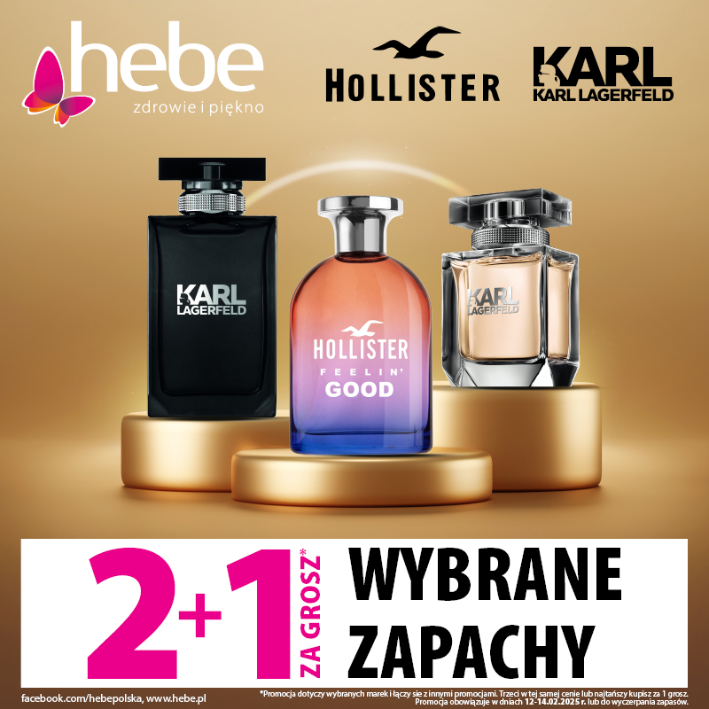 Wybrane zapachy 2+1 za grosz!