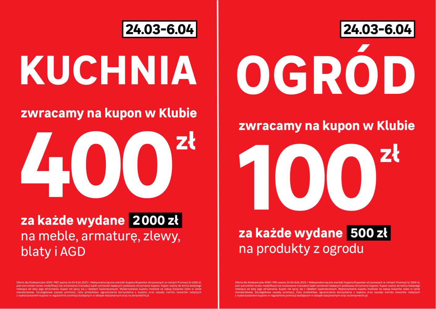 Dwa tygodnie kuchni w Leroy!