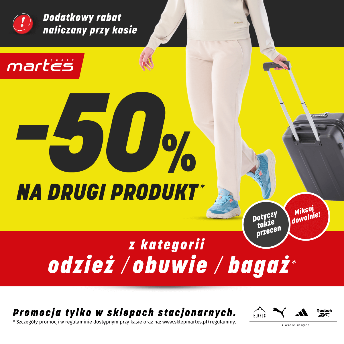 Promocja -50% na drugi produkt w Martes!