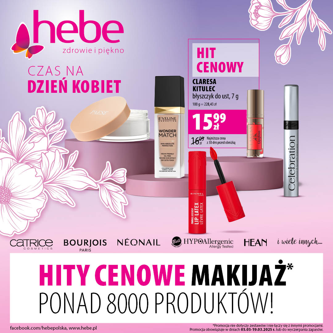 WOW! Makijażowe hity na Dzień Kobiet w supercenach!