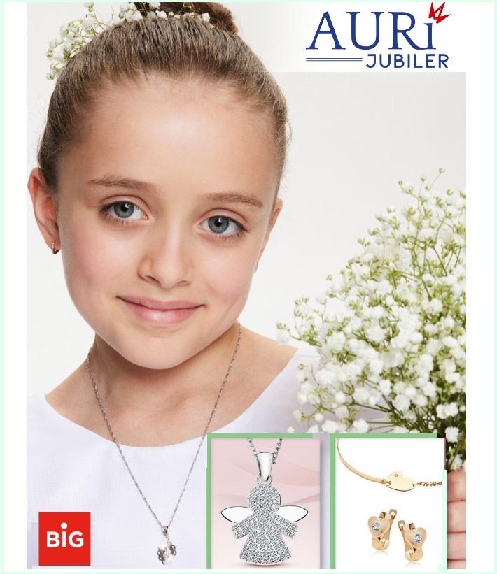 Wyjątkowa biżuteria na Pierwszą Komunię w Auri!