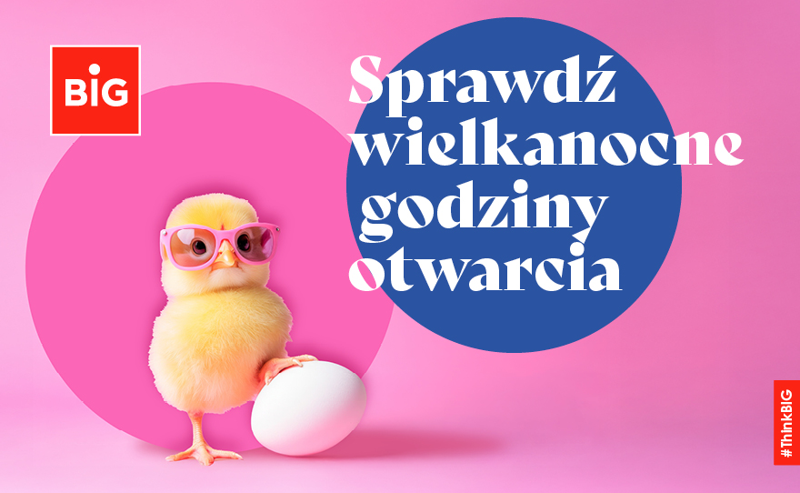 Wielkanocne godziny otwarcia w BIG Andrychów