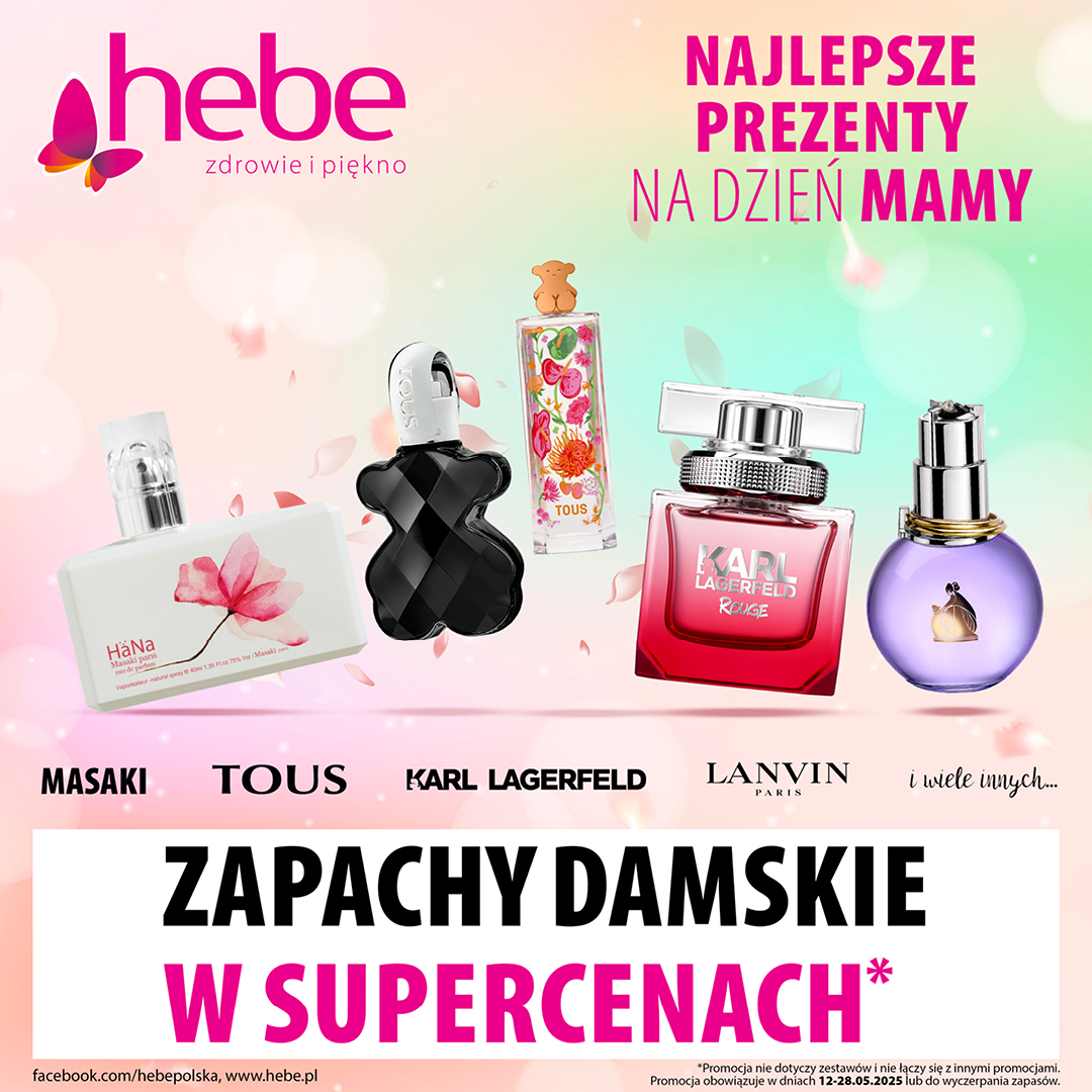 Zapachy damskie w supercenach!