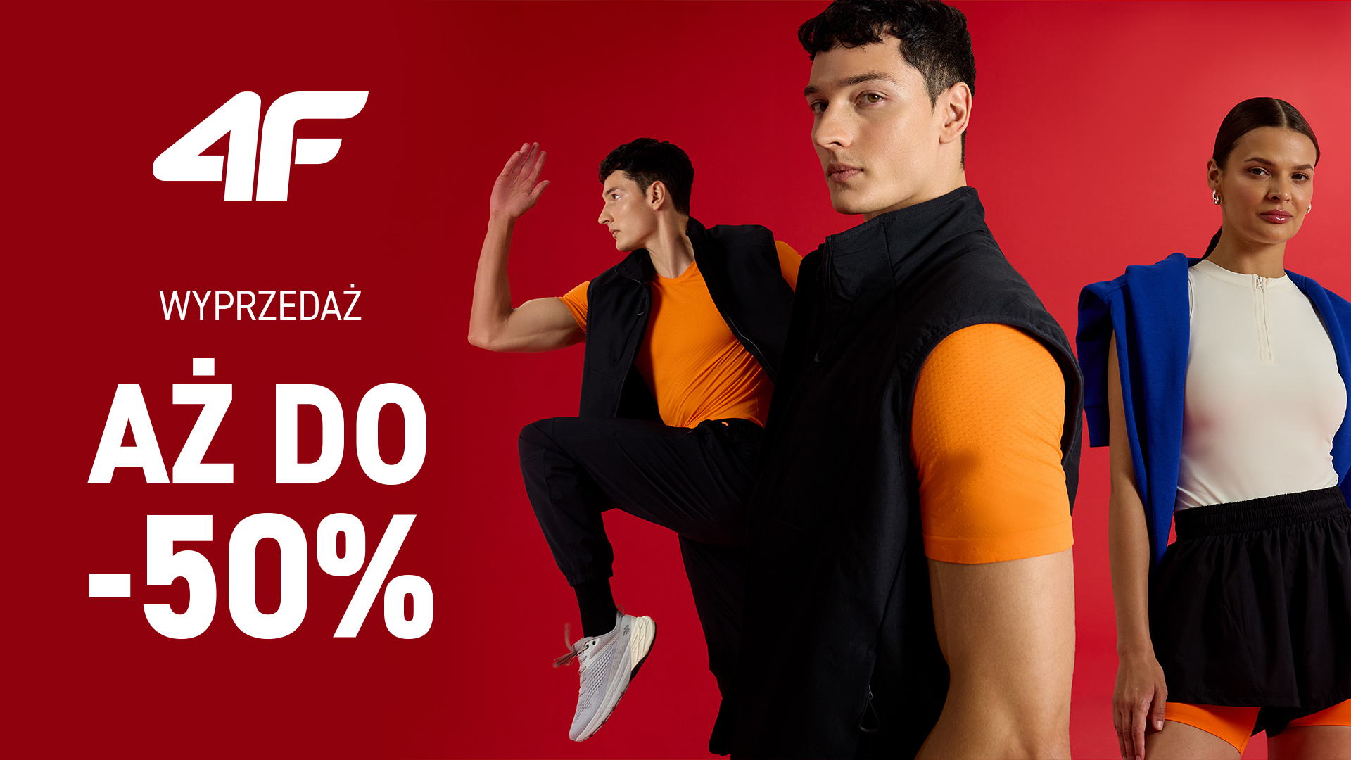 4F Wyprzedaż aż do -50%