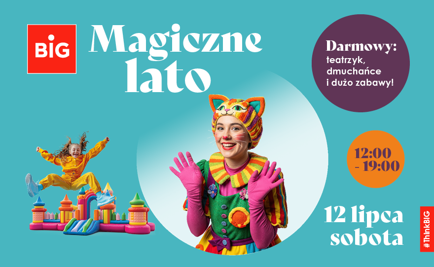 Kurtyna w górę – teatrzyk dla dzieci w BIG!