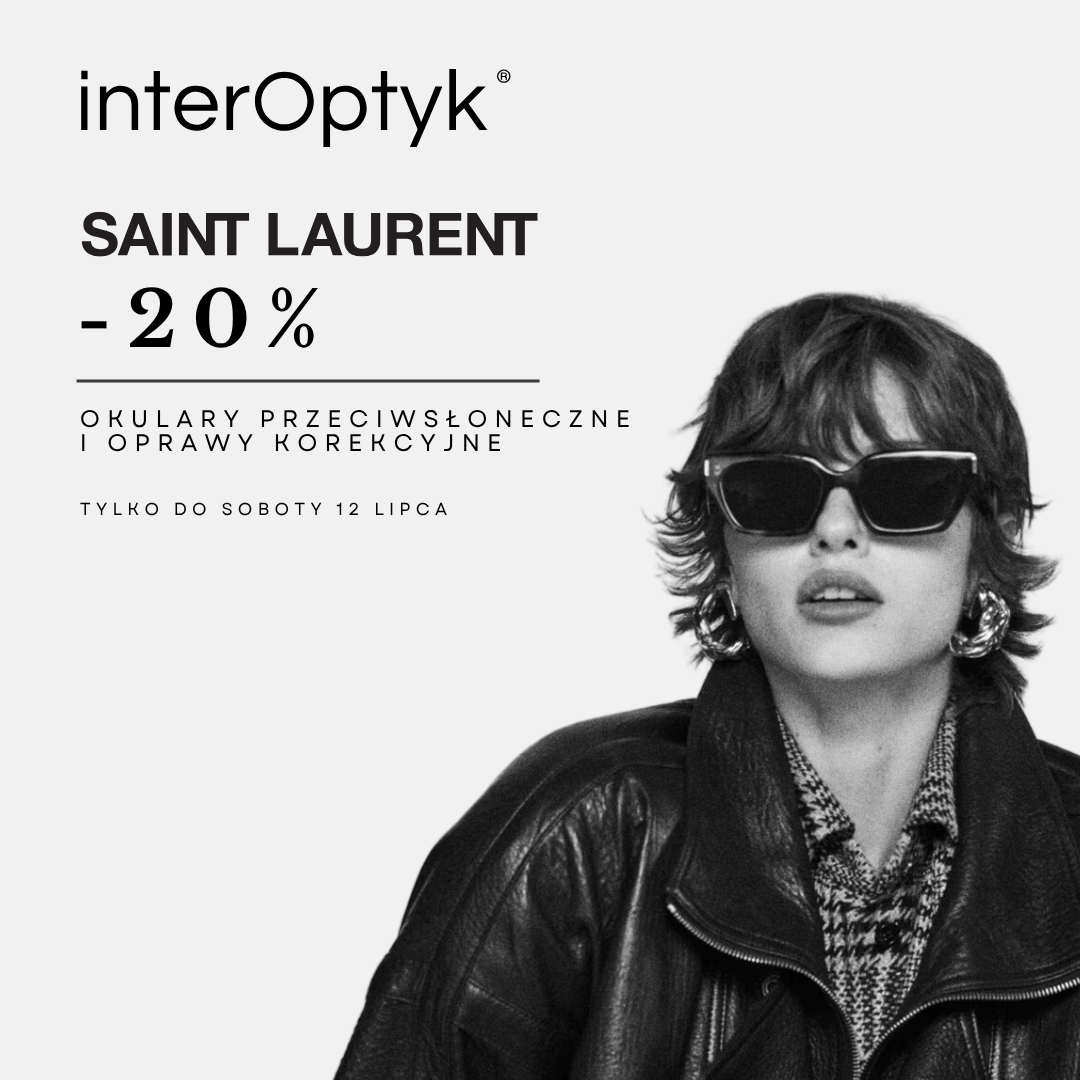 TYDZIEŃ Z MARKĄ YSL W INTER OPTYK ️!