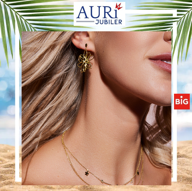 Rozkwitaj z biżuterią w kwiatowe wzory z Auri!