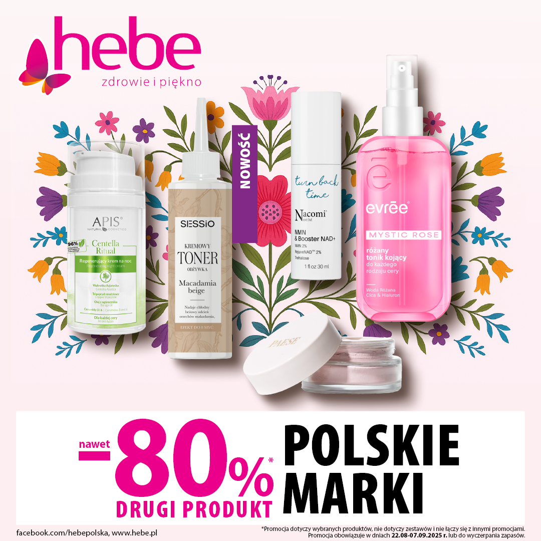 Odkryj siłę polskich marek w Hebe!