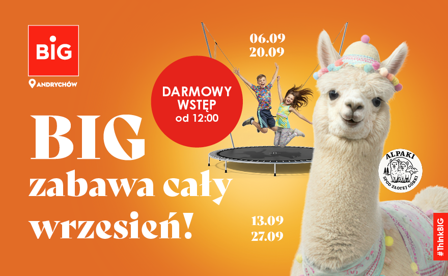 Zakręcony wrzesień w BIG!