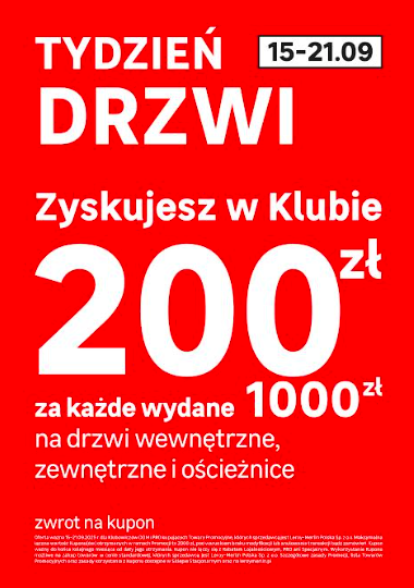 Tydzień drzwi w Leroy!