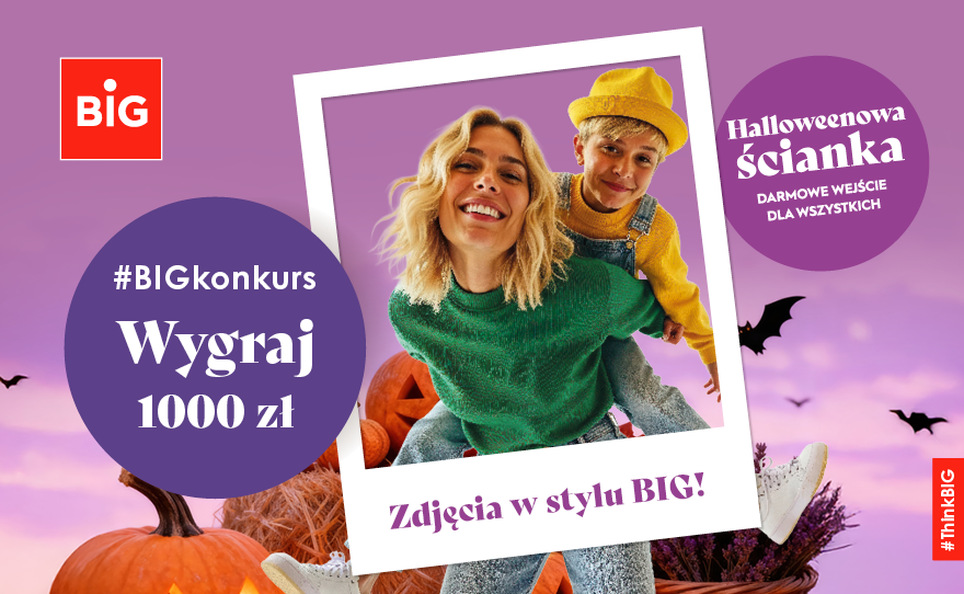 Uchwyć halloween w BIG kadrze!