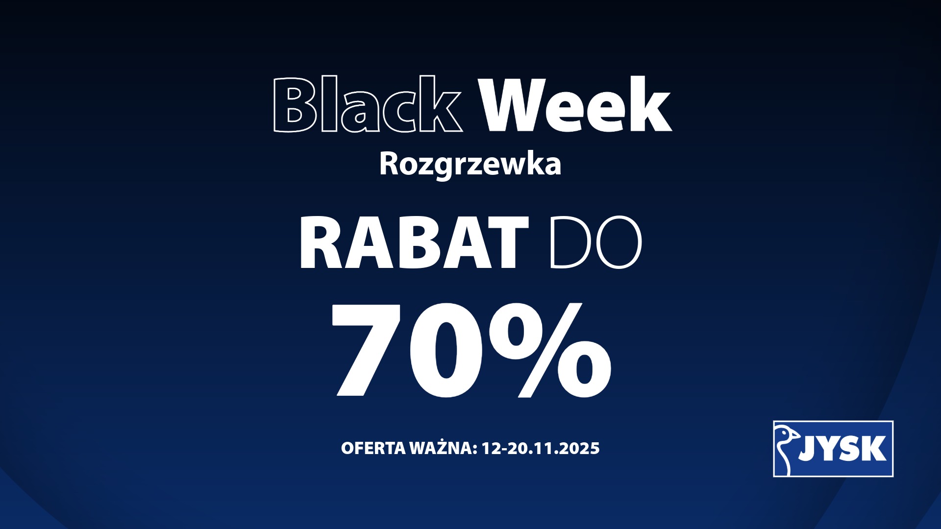 Black Week rozgrzewka w JYSK!