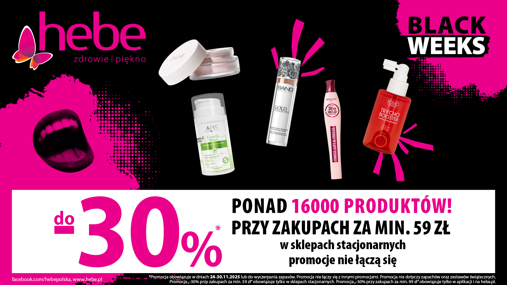 BLACKWEEKS w Hebe! -30%