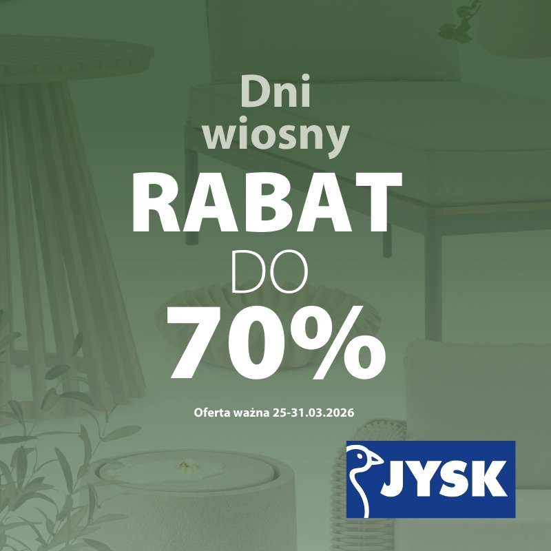 Dni Wiosny w JYSK!