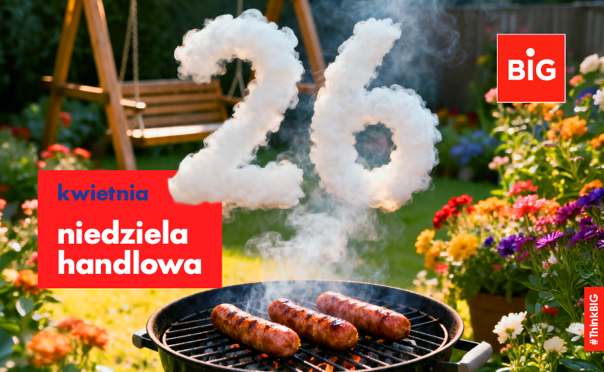Niedziela handlowa 26 kwietnia!
