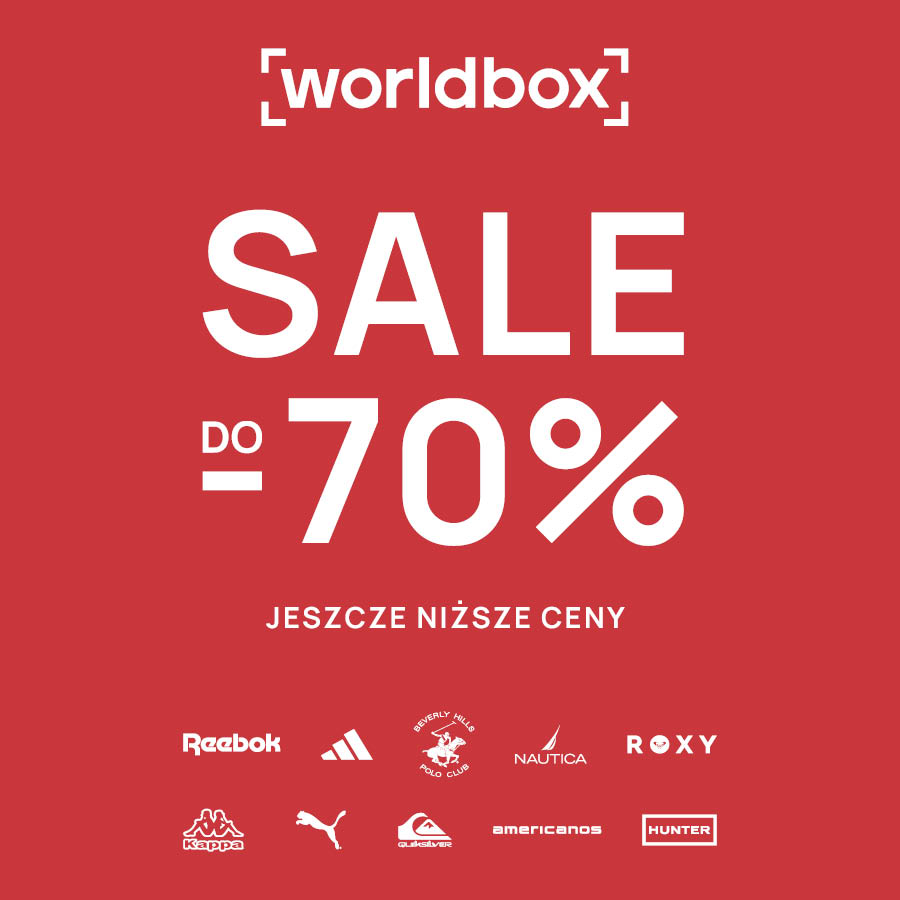 Wyprzedaż do -70% w WORLDBOX!