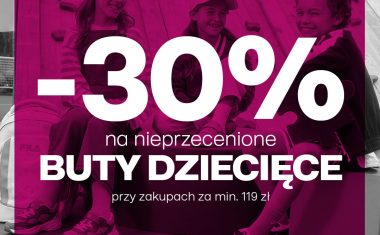 Nieprzecenione buty dziecięce -30% w DEICHMANN!