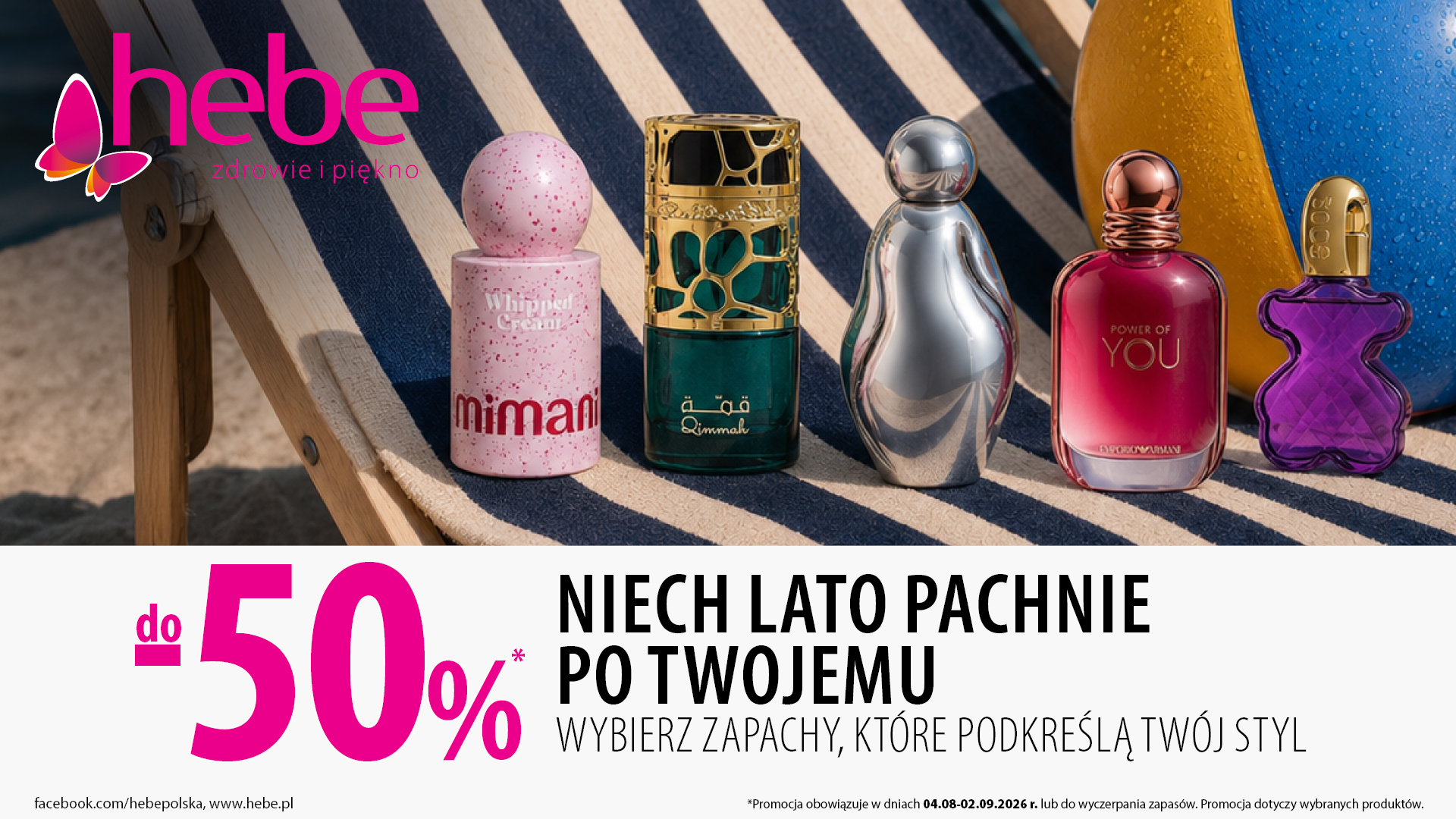 do – 50% NIECH LATO PACHNIE PO TWOJEMU w HEBE!