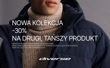 1+1 -30% na nową kolekcję w Diverse!