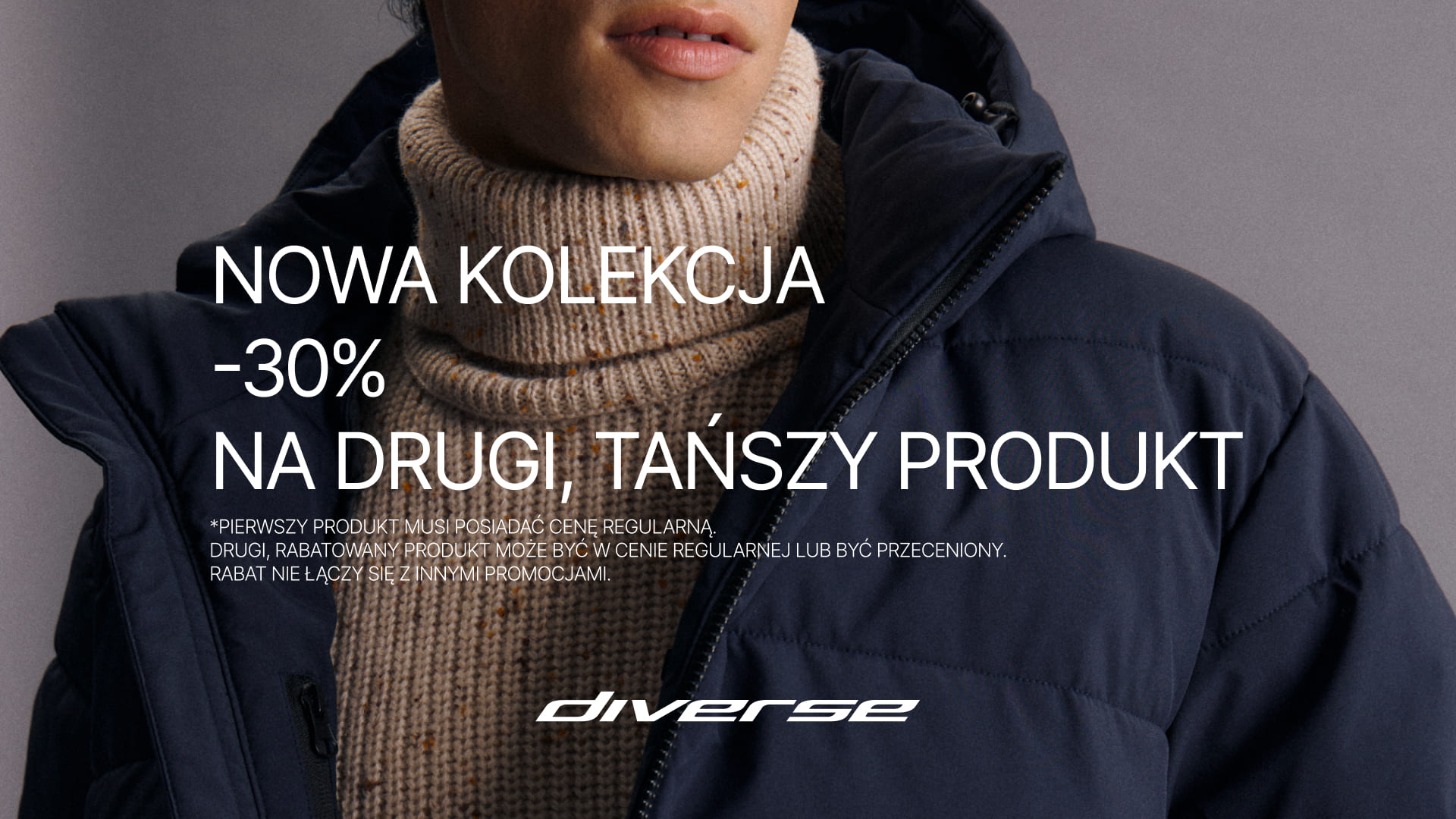 1+1 -30% na nową kolekcję w Diverse!