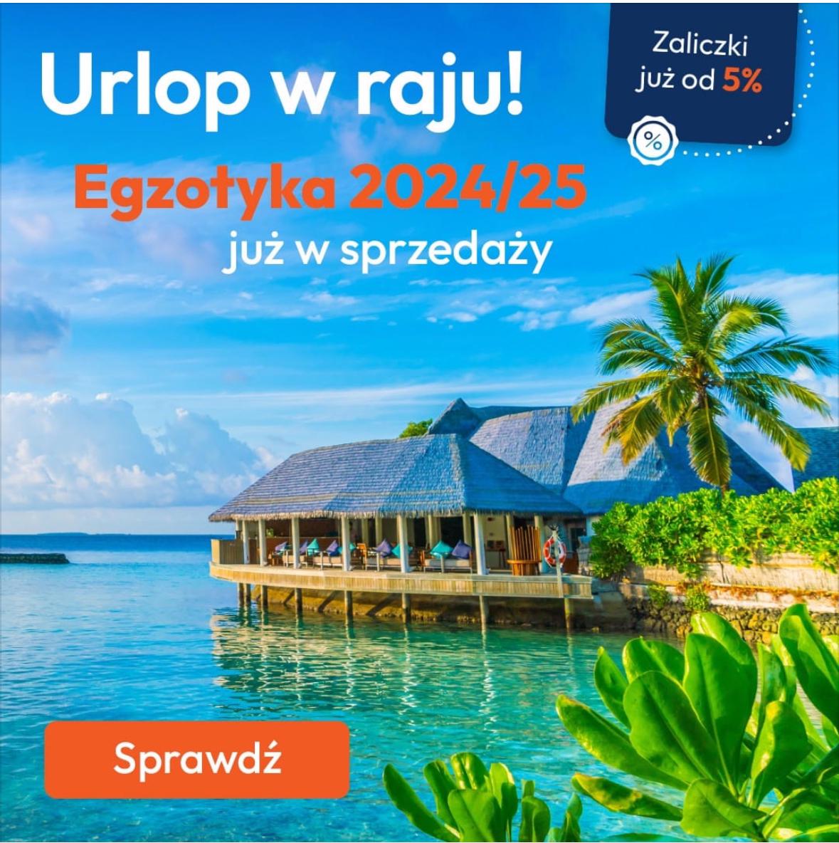 Marzą Ci się rajskie wakacje pod palmami?