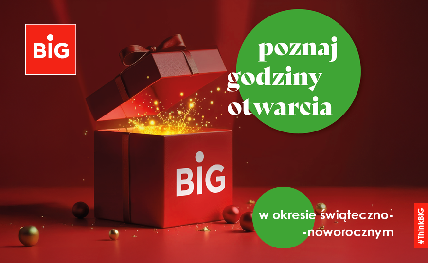 Godziny otwarcia w okresie świąteczno-noworocznym