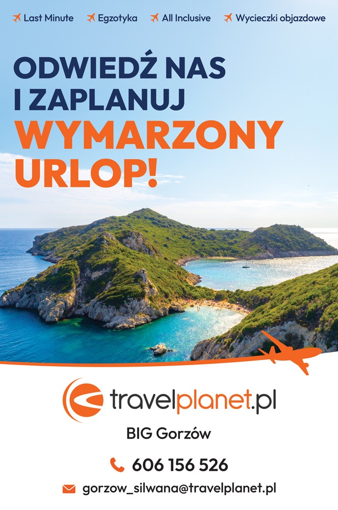 Wszystkie biura w Travelplanet Gorzów czekają na Ciebie!
