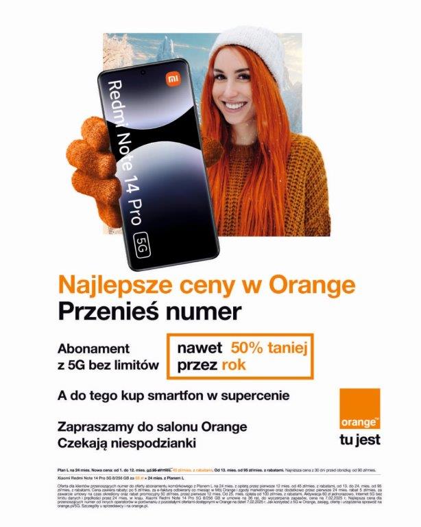 Przenieś numer do Orange!