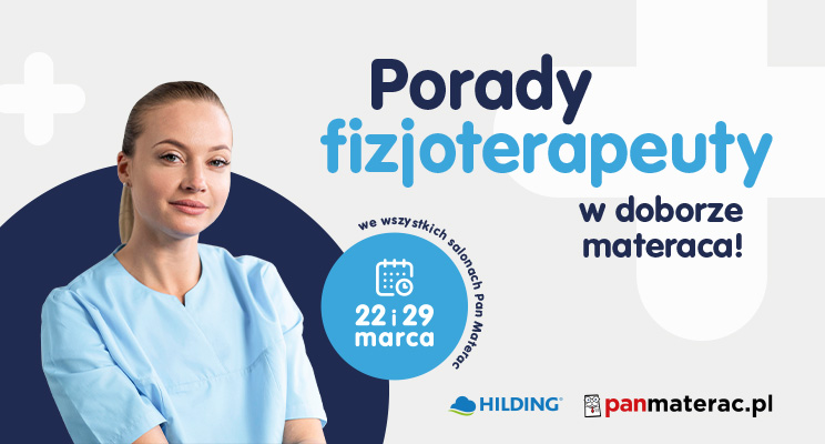 Porady fizjoterapeuty w Pan Materac!