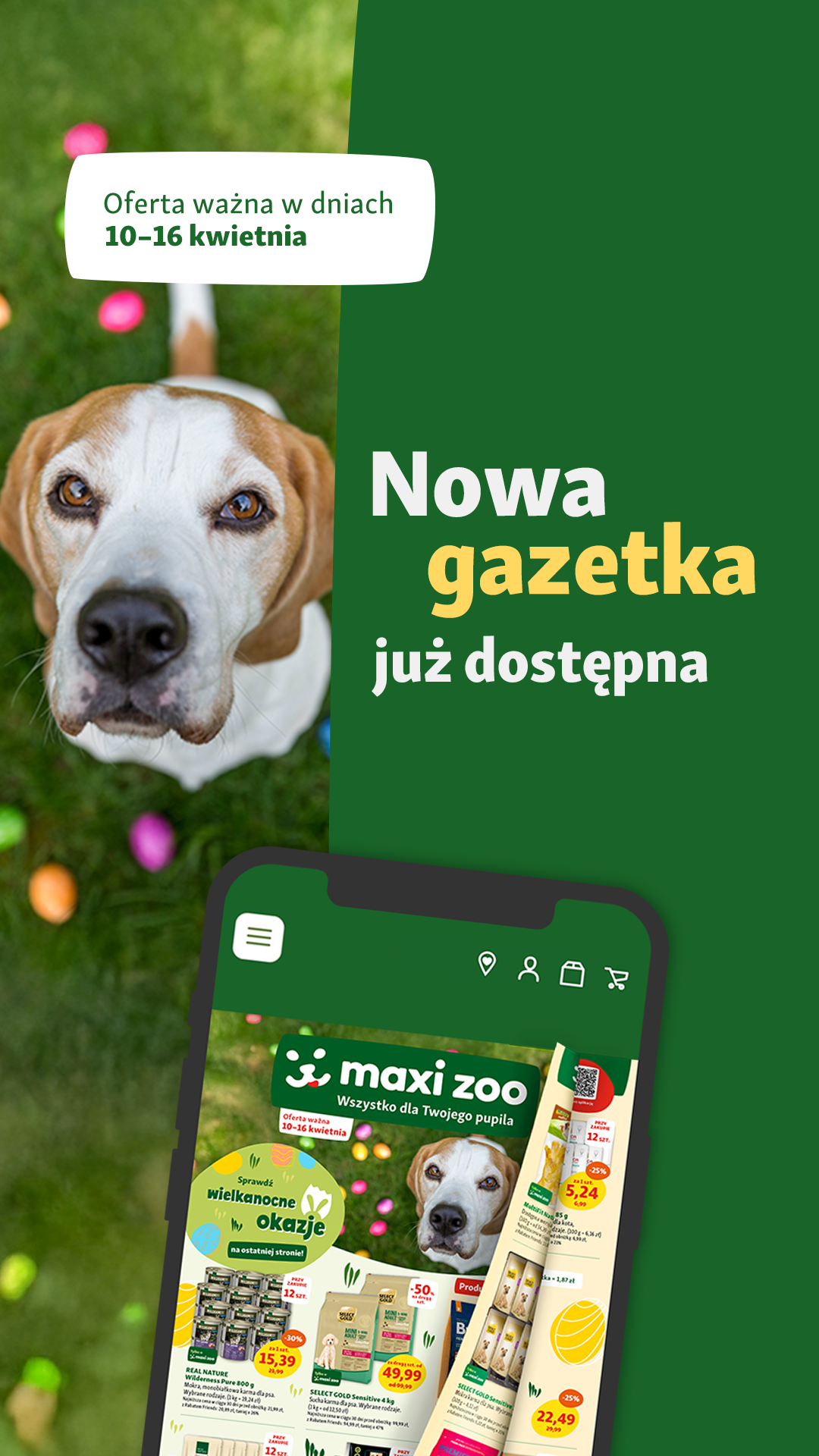 Superceny z najnowszej gazetki Maxi Zoo!