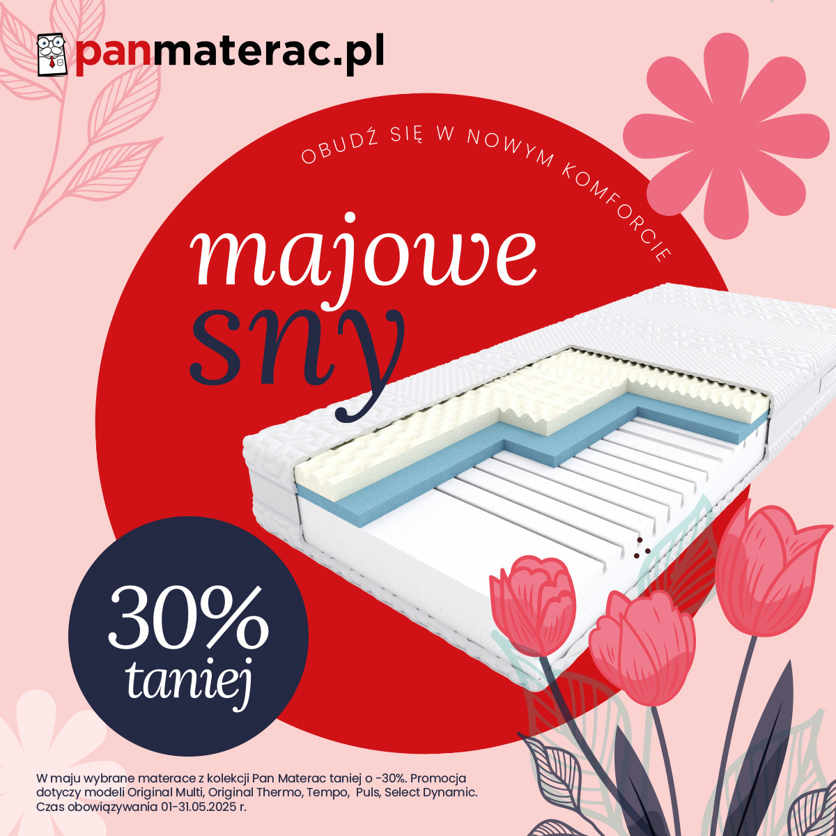 Majowa promocja w Pan Materac!