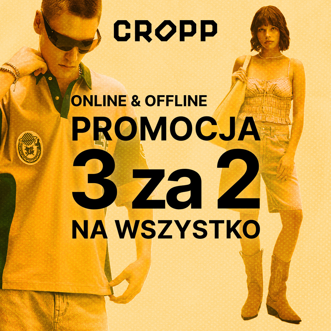 Promocja 3 za 2 w Cropp!