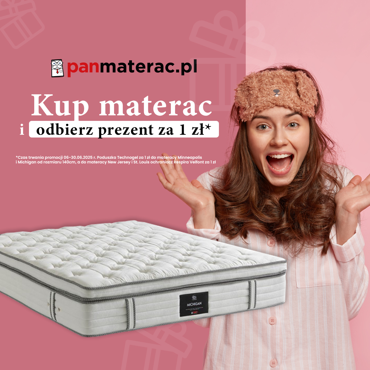 Kup materac i odbierz prezent za 1 zł!