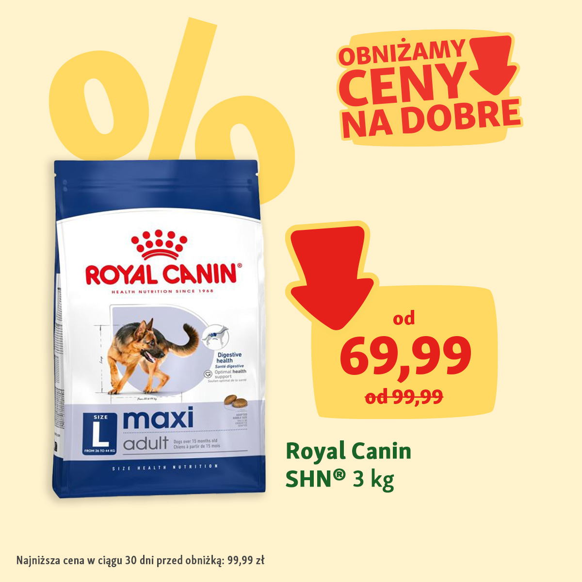 Maxi Zoo obniża ceny na dobre*!