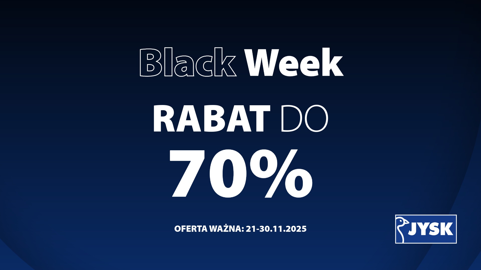 Black Week w JYSK!