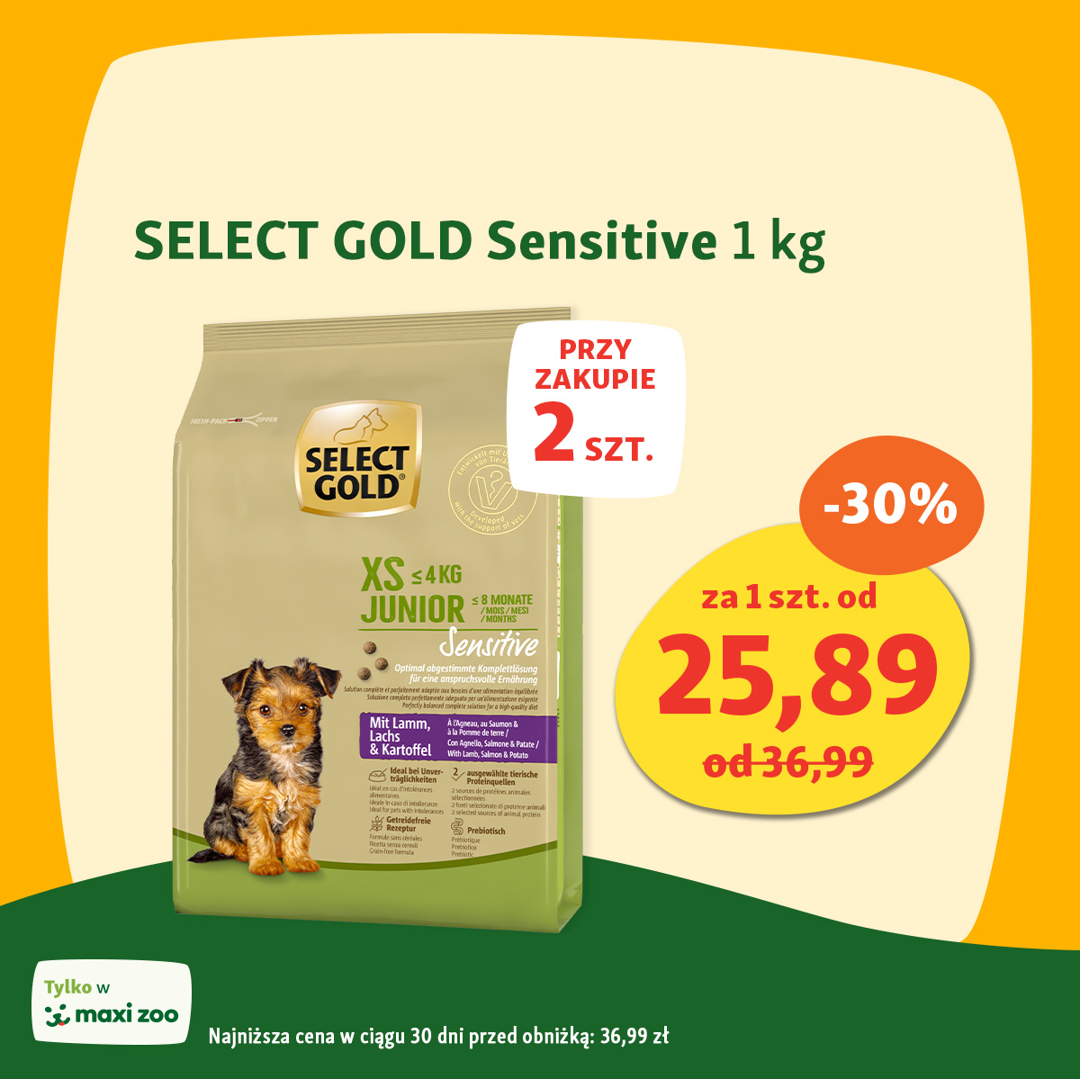 Łapcie najświeższe superceny z gazetki Maxi Zoo!