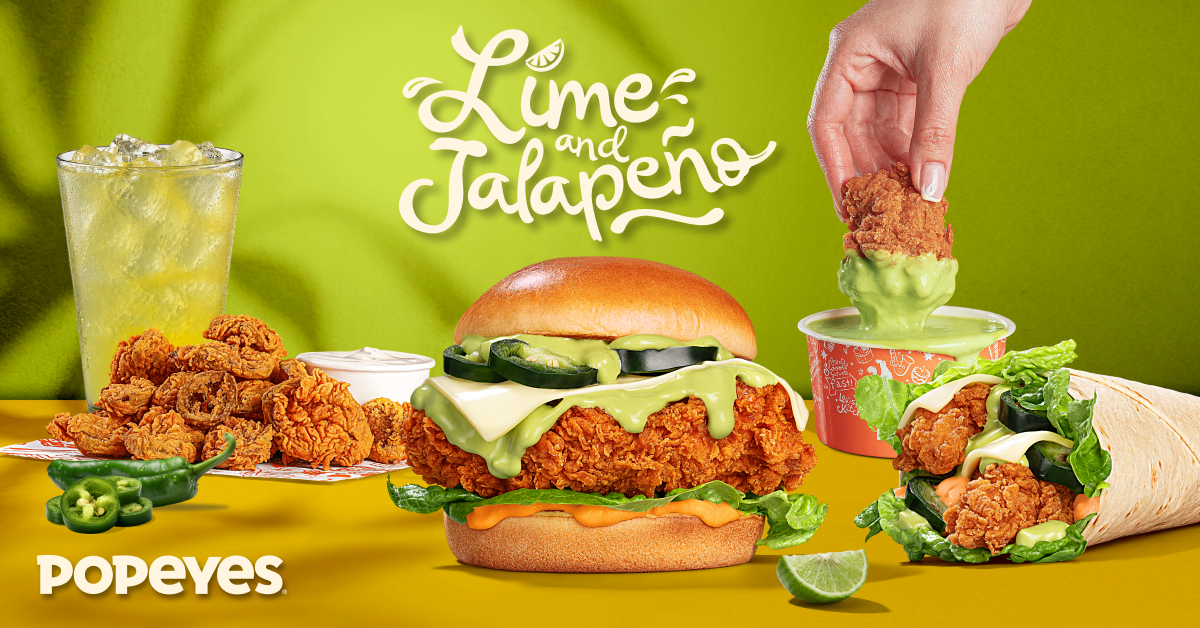 NOWOŚĆ w Popeyes: orzeźwiająca moc Lime & Jalapeño!