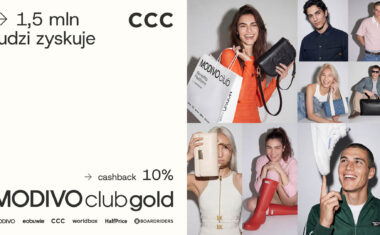 Z MODIVOclub GOLD zyskujesz 10% zwrotu za każde zakupy.